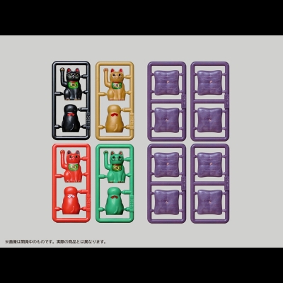 【プラモデル】プリプラ ぷちッと招き猫セット ~其の弐~