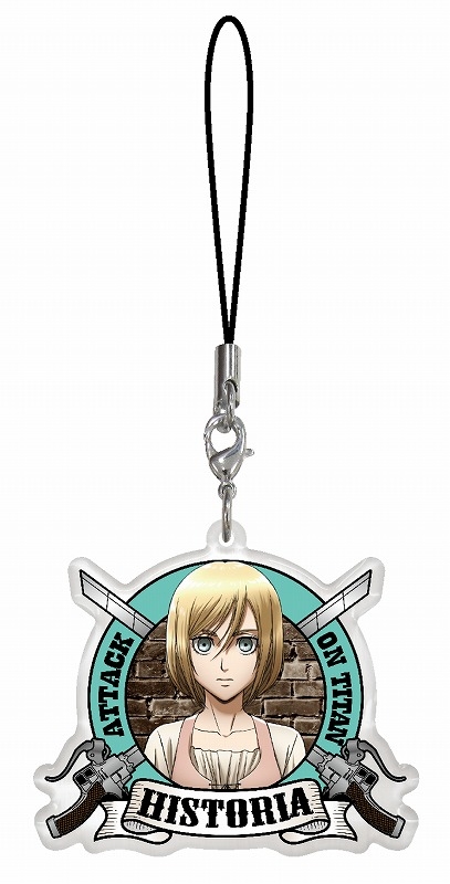 グッズ チャーム 進撃の巨人 メタルチャーム I ヒストリア アニメイト