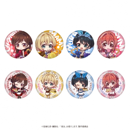 グッズ バッチ Tvアニメ 彼女 お借りします トレーディング 缶バッジ きゃらどるちぇ アニメイト