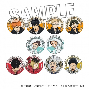 グッズ-バッチ】ハイキュー!! ウォーミングアップ!!缶バッジセット 