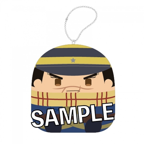 グッズ キーホルダー ゴールデンカムイ ぶークッションキーホルダー 杉元佐一 アニメイト