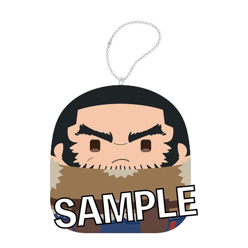 グッズ キーホルダー ゴールデンカムイ ぶークッションキーホルダー 谷垣源次郎 アニメイト