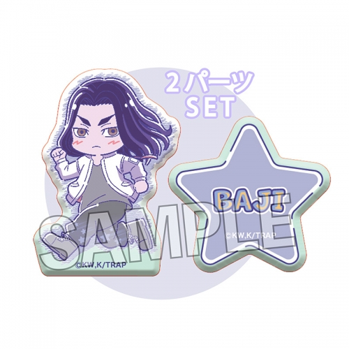 グッズ 置きもの 東京リベンジャーズ 積み積みブロック めろんぽっぷ 場地圭介 芭流覇羅 アニメイト