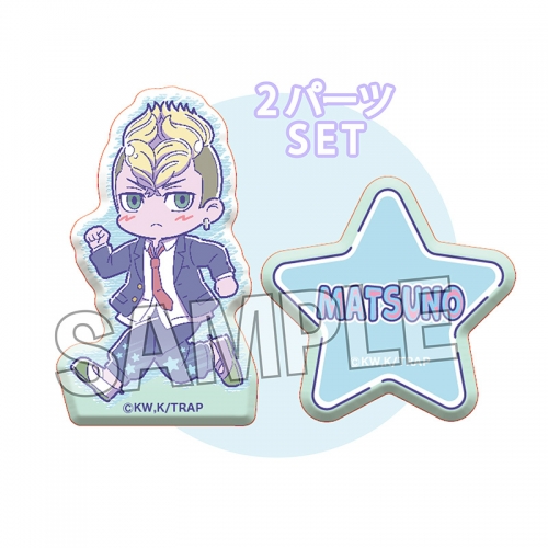 グッズ 置きもの 東京リベンジャーズ 積み積みブロック めろんぽっぷ 松野千冬 中学1年生 アニメイト