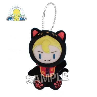 【グッズ-ぬいぐるみ】東京リベンジャーズ 座ぬい 招き猫ver. 花垣武道