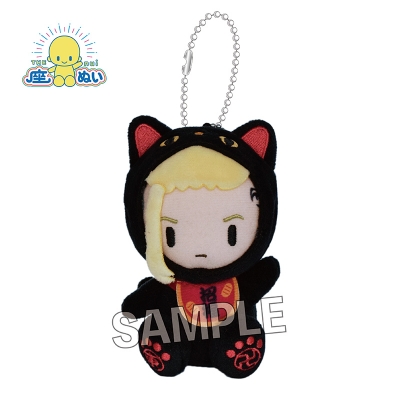【グッズ-ぬいぐるみ】東京リベンジャーズ 座ぬい 招き猫ver. 龍宮寺堅