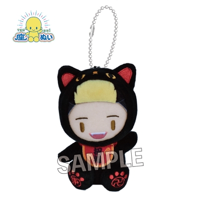 【グッズ-ぬいぐるみ】東京リベンジャーズ 座ぬい 招き猫ver. 半間修二