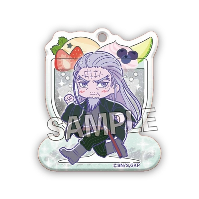 【グッズ-キーホルダー】ゴールデンカムイ 煌めきアクリルキーホルダー めろんぽっぷ☆ 土方歳三