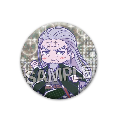【グッズ-バッチ】ゴールデンカムイ 煌めき缶バッジ めろんぽっぷ☆ 土方歳三
