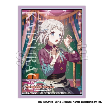 【グッズ-カードケース】学園アイドルマスター イラストスリーブMAT 白線 '24ハロウィン 葛城リーリヤ