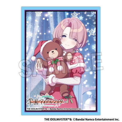 【グッズ-カードケース】学園アイドルマスター イラストスリーブMAT Fluorite '24クリスマス 有村麻央