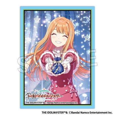 【グッズ-カードケース】学園アイドルマスター イラストスリーブMAT Tame-Lie-One-Step '24クリスマス 紫雲清夏