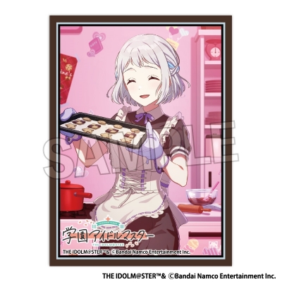 【グッズ-カードケース】学園アイドルマスター イラストスリーブMAT 白線 '25バレンタイン 葛城リーリヤ