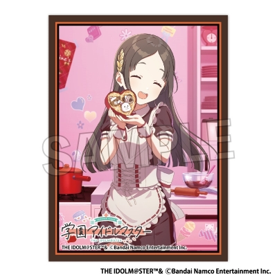 【グッズ-カードケース】学園アイドルマスター イラストスリーブMAT Wonder Scale '25バレンタイン 倉本千奈