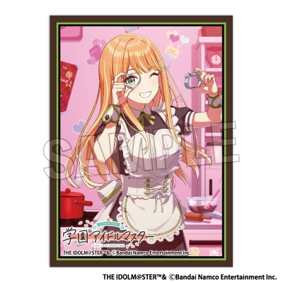 【グッズ-カードケース】学園アイドルマスター イラストスリーブMAT Tame-Lie-One-Step '25バレンタイン 紫雲清夏