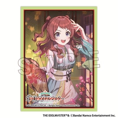 【グッズ-カードケース】学園アイドルマスター イラストスリーブMAT Fighting My Way '25ひな祭り 花海咲季