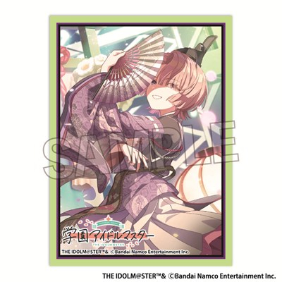 【グッズ-カードケース】学園アイドルマスター イラストスリーブMAT 雪解けに 有村麻央