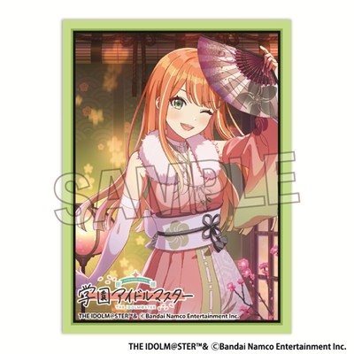 【グッズ-カードケース】学園アイドルマスター イラストスリーブMAT Tame-Lie-One-Step '25ひな祭り 紫雲清夏