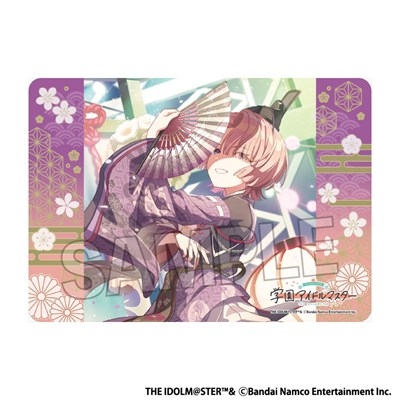 【グッズ-デスクマット】学園アイドルマスター イラストプレイマットNT 雪解けに 有村麻央
