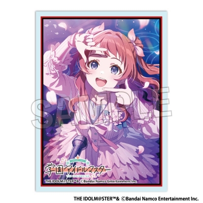 【グッズ-カードケース】学園アイドルマスター イラストスリーブMAT 桜フォトグラフ 花海咲季