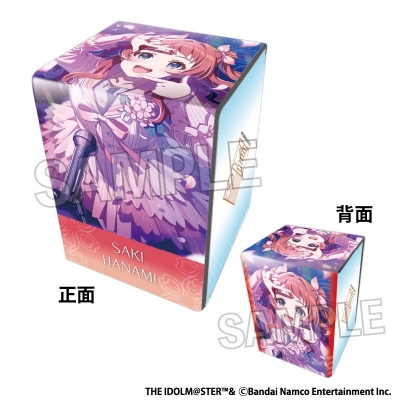 【グッズ-カードケース】学園アイドルマスター イラスト合皮製デッキケースNT 桜フォトグラフ 花海咲季