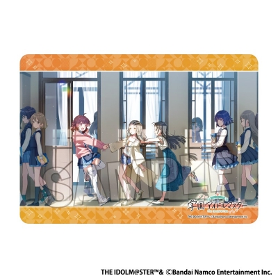 【グッズ-デスクマット】学園アイドルマスター イラストプレイマットNT 1人たりとも欠ける事なく