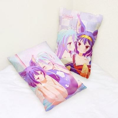 【グッズ-ピローケース】ノーゲーム・ノーライフ まくらカバー(白&初瀬いづな)