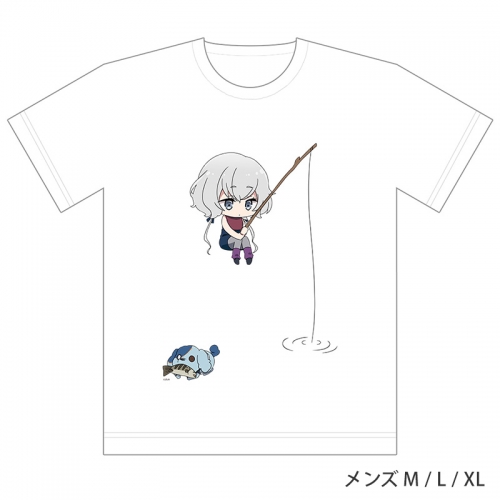 グッズ Tシャツ ゾンビランドサガ フルカラーtシャツ 紺野純子 ロメロ 釣り Xlサイズ アニメイト