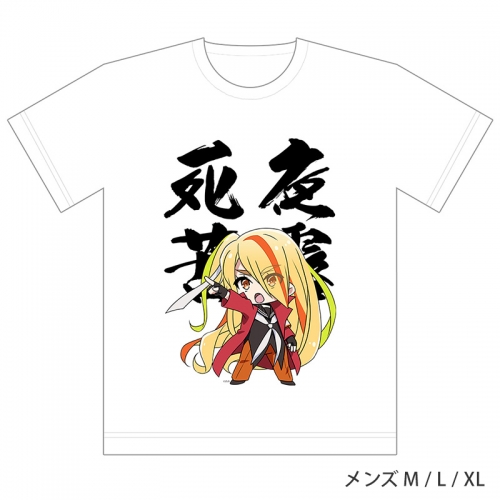 グッズ Tシャツ ゾンビランドサガ フルカラーtシャツ 二階堂サキ 夜露死苦 Xlサイズ アニメイト