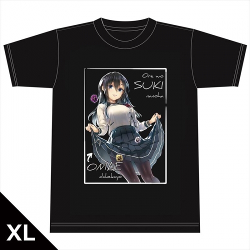 グッズ Tシャツ 俺を好きなのはお前だけかよ Tシャツ 三色院菫子 Xlサイズ アニメイト