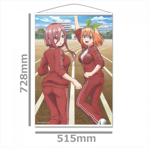 グッズ タペストリー 五等分の花嫁 B2タペストリーc 三玖 四葉 アニメイト