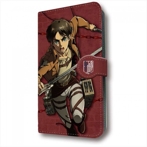 グッズ カバーホルダー 進撃の巨人 手帳型スマートフォンケース エレンb アニメイト