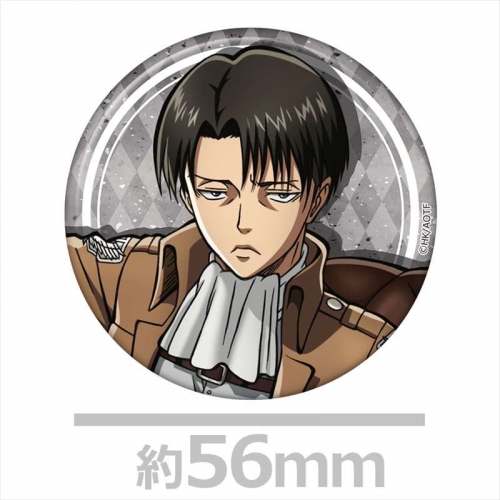 グッズ タオル 進撃の巨人 缶バッジ付ブランケット アニメイト