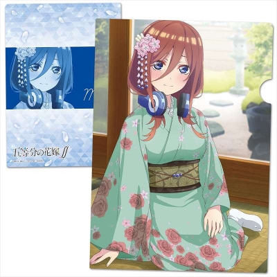 【グッズ-クリアファイル】五等分の花嫁∬ クリアファイルJ