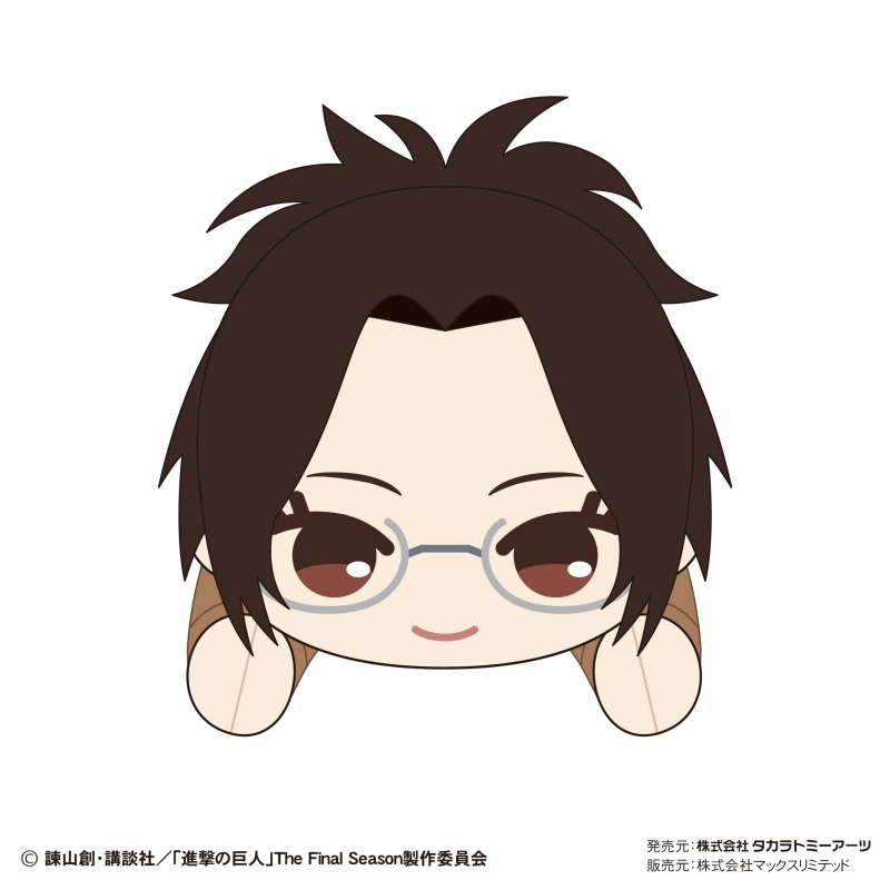 グッズ カバーホルダー 進撃の巨人 ぬいぐるみティッシュカバー Dハンジ ゾエ アニメイト