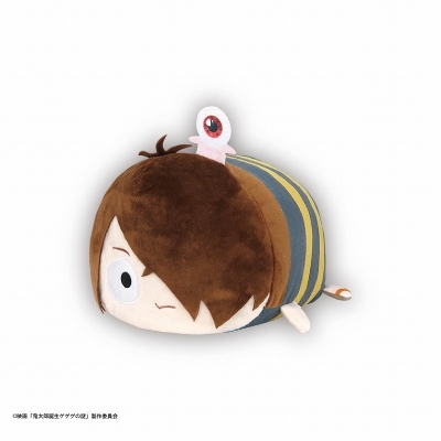 【グッズ-ぬいぐるみ】映画「鬼太郎誕生 ゲゲゲの謎」 ぽてコロマスコットBIG2 H:鬼太郎&目玉おやじ
