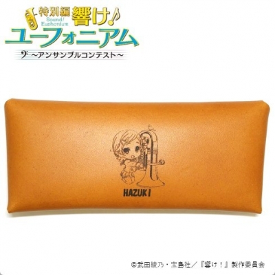 【グッズ-ポーチ】響け!ユーフォニアム レザーマルチケース 加藤 葉月【再販】