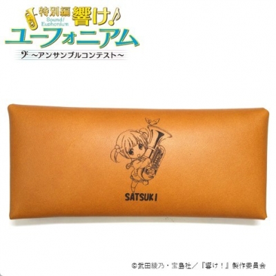 【グッズ-ポーチ】響け!ユーフォニアム レザーマルチケース 鈴木 さつき【再販】