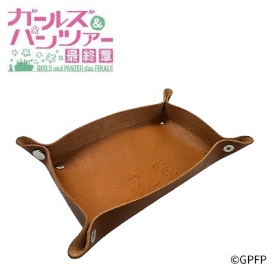 【グッズ-小物入れ】ガールズ&パンツァー 最終章 レザートレイ ボコ