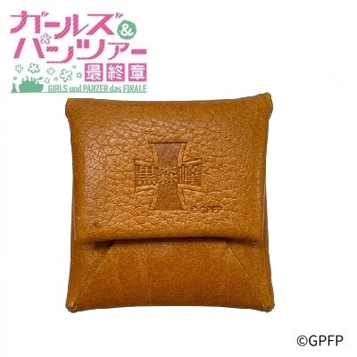【グッズ-コインケース】ガールズ&パンツァー 最終章 レザーコインケース 黒森峰女学園
