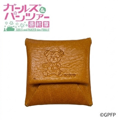 【グッズ-コインケース】ガールズ&パンツァー 最終章 レザーコインケース ボコ