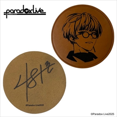 【グッズ-コースター】Paradox Live レザーコースター 燕 夏準【再販】