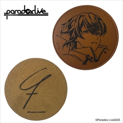 【グッズ-コースター】Paradox Live レザーコースター 御山 京【再販】