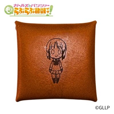 【グッズ-コインケース】ガールズ&パンツァー もっとらぶらぶ作戦です! レザーコインケース 西住 みほ