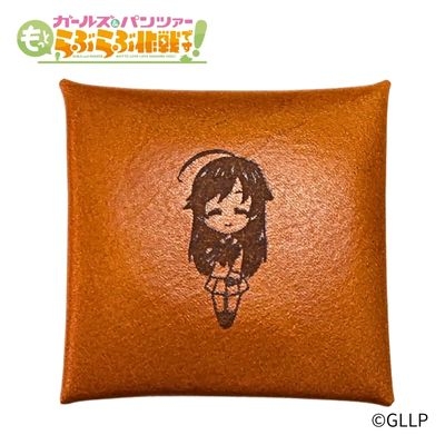 【グッズ-コインケース】ガールズ&パンツァー もっとらぶらぶ作戦です! レザーコインケース 五十鈴華