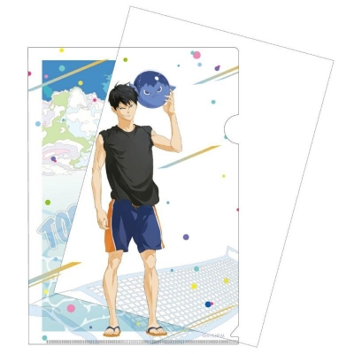 【グッズ-クリアファイル】ハイキュー!! カラービーチモチーフ クリアファイル 影山飛雄