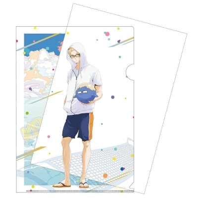 【グッズ-クリアファイル】ハイキュー!! カラービーチモチーフ クリアファイル 月島蛍