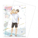 【グッズ-クリアファイル】ハイキュー!! カラービーチモチーフ クリアファイル 宮治の画像