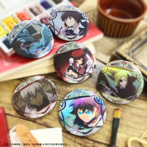 グッズ-バッチ】血界戦線&BEYOND TOHO animation×文房具カフェ 缶 