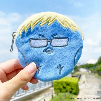 【グッズ-ポーチ】ハイキュー!! カラービーチモチーフ ミニポーチ ツキガラス